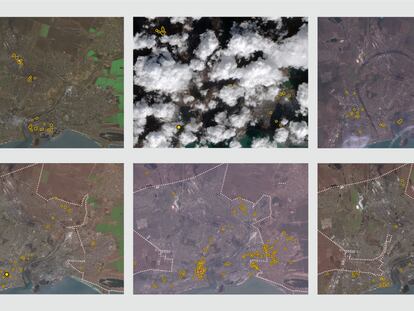 Cuarenta días de ataques vistos por satélite: los bombardeos que doblegan Mariupol