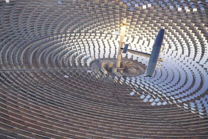 Planta termosolar Gamasolar, en Sevilla.