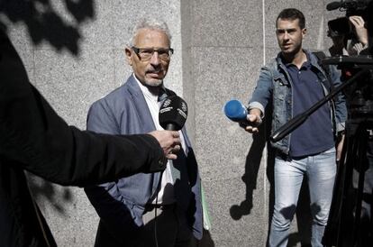 Santiago Vidal en el Consejo General del Poder Judicial en Madrid