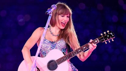 Taylor Swift, el pasado 24 de noviembre en un concierto en São Paulo dentro de su gira The Eras Tour.