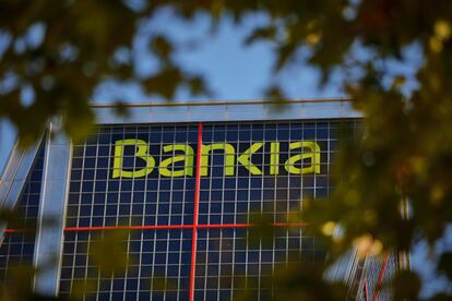 Sede de Bankia en el Paseo de la Castellana, en Madrid.