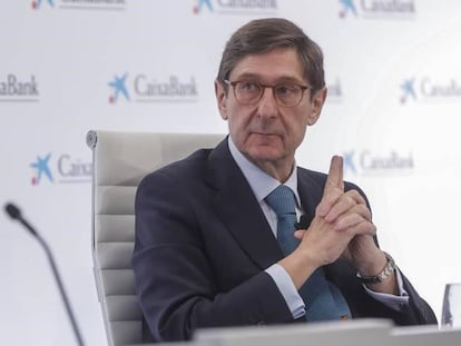José Ignacio Goirigolzarri, presidente de CaixaBank