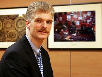 Andreas Schleicher, durante su participación en las jornadas educativas de la Fundación Santillana.