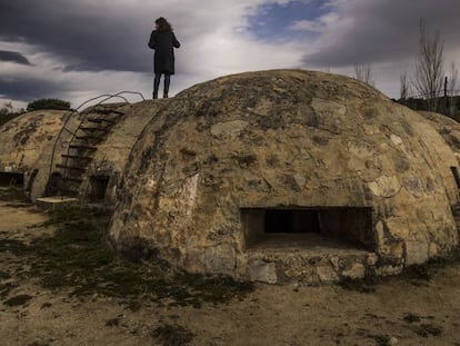 El Blockhaus 13, en Colmenar del Arroyo, es el único búnker que se conserva de los 22 proyectados por Franco en la retaguardia de la batalla de Brunete.