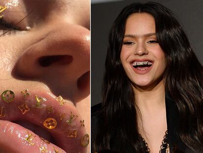 Labios de Vuitton, dientes de oro y cejas teñidas de rojo: 20 veces que Rosalía sorprendió al mundo
