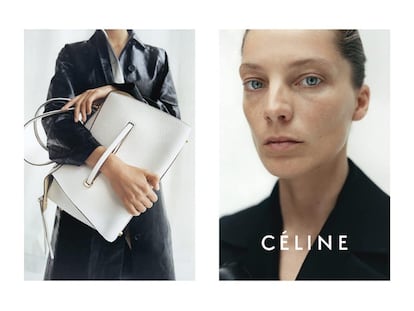 Daria Werbowy en una campaña de Celine en 2015.