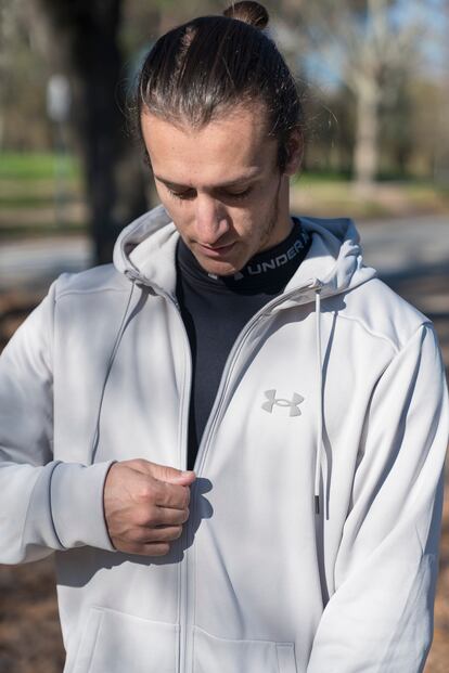 Sudadera de entrenamiento Armour Fleece.