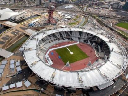 Vista del estadio ol&iacute;mpico de Londres