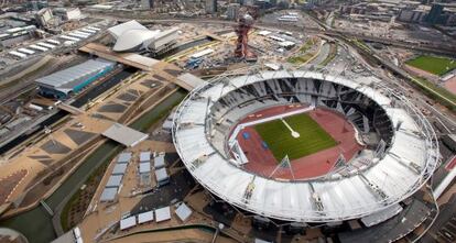 Vista del estadio ol&iacute;mpico de Londres