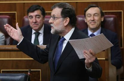 Sesion de Control al Gobierno en el Congreso de los Diputados. 