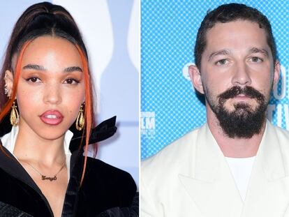 FKA Twigs y Shia LaBeouf.