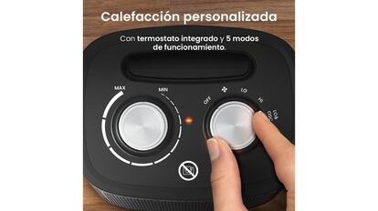 Este calefactor cerámico en oferta se puede comprar en Amazon