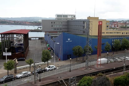 Imagen de la Escuela Técnica Superior de Náutica y Máquinas Navales de la UPV, en Portugalete (Bizkaia)