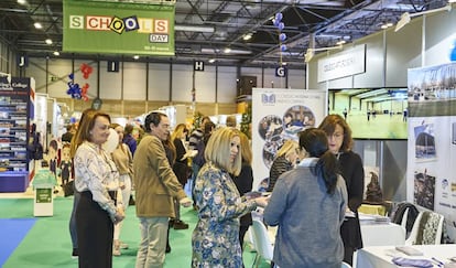 Visitantes durante la anterior edición de la Semana de la Educación.