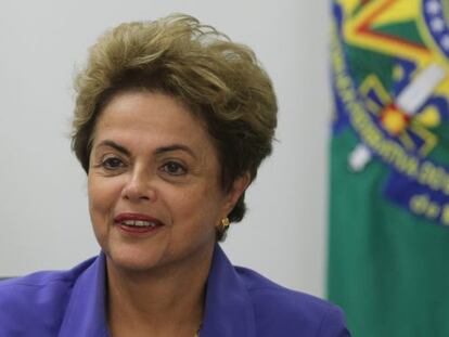 Dilma Rousseff, el 6 de agosto. 