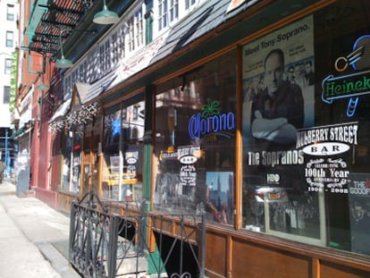 Mulberry's Bar, en Little Italy, Nueva York.