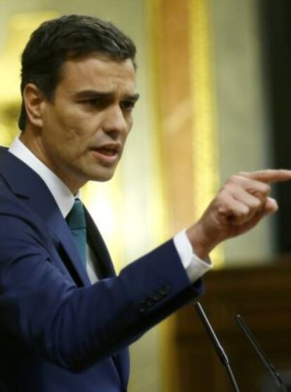 El secretario general del PSOE, Pedro Sánchez.