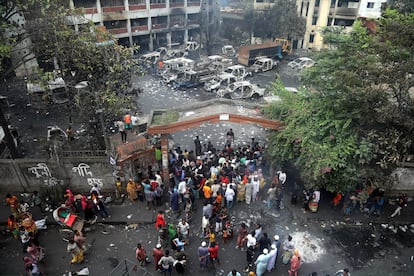 Dhaka (Bangladés), el martes.