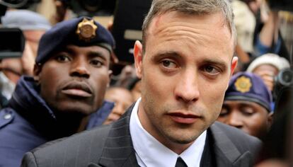El atleta paralímpico Oscar Pistorius.