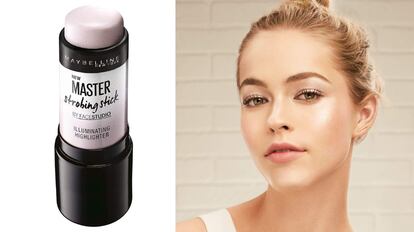 Iluminador maquillaje facial de Maybelline Master Strobing Stick