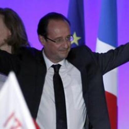 François Hollande, presidente de la República Francesa