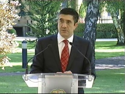 López sobre ETA: "Emplearemos toda la fuerza del Estado de derecho para llevarlos a la cárcel"