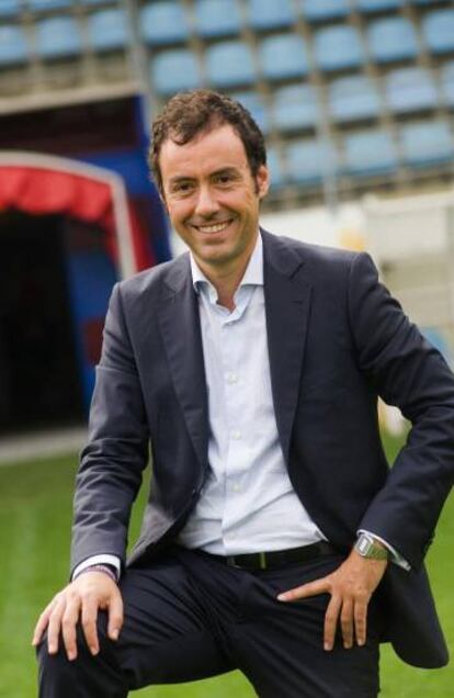 Alex Aranzabal, presidente del Eibar.