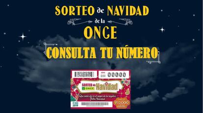 Consulta Sorteo Navidad de la ONCE