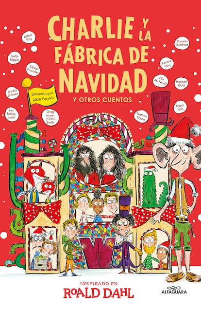 Portada de 'Charlie y la fábrica de Navidad y otros cuentos', de Roal Dahl