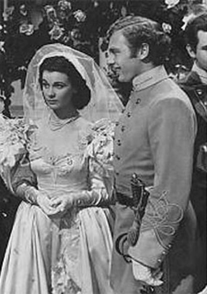 Rand Brooks, junto a Vivien Leigh, en <i>Lo que el viento se llevó.</i>