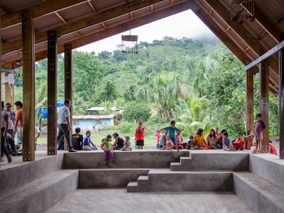 El centro comunitario Otica, diseñada por la arquitecta Martha Maccaglia y la asociación Semillas.