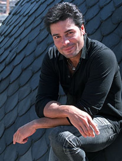 El cantante Chayanne, ayer en Madrid.