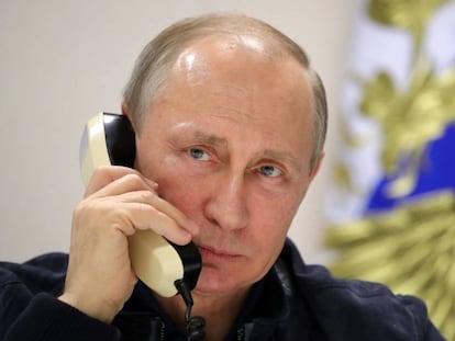 El presidente de Rusia, Vladímir Putin.