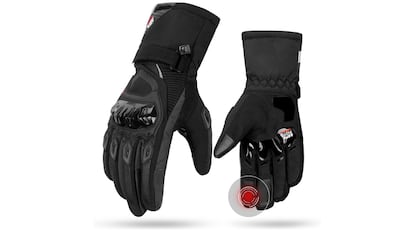 Guantes para moto.