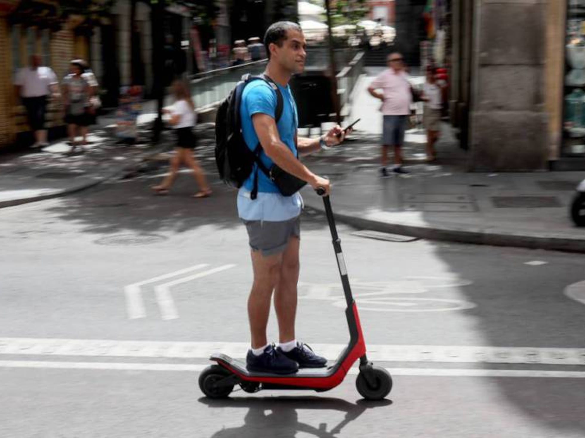 Conducir con el móvil en la mano