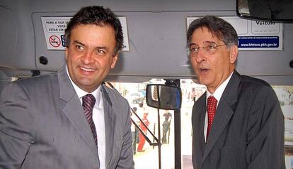 Aécio e Pimentel têm nomes atrelados a denúncias envolvendo o Mineirão.