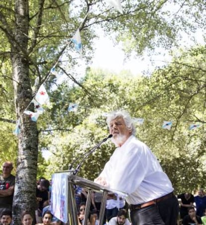 Beiras se dirige a los suyos por el Día da Patria.