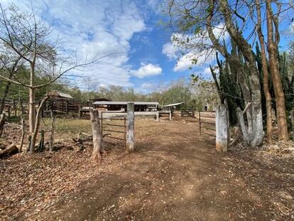 Parte del rancho que se ha puesto a la venta.