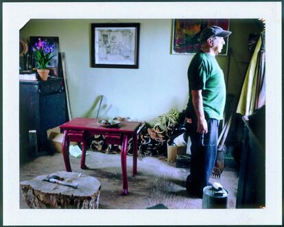 Robert Frank en Mabou, Canada, 2009. Del libro Household Inventory Record (2013)