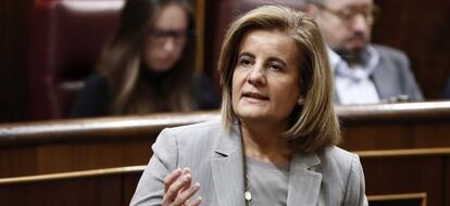 La ministra de Empleo, Fátima Báñez.