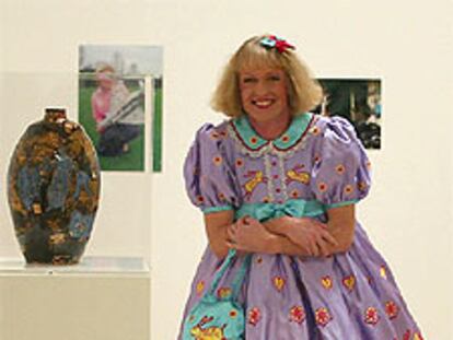 Grayson Perry, anoche en la Tate Britain.