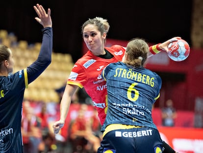 La sueca Strömberg frena a Mireya Gonzalez.