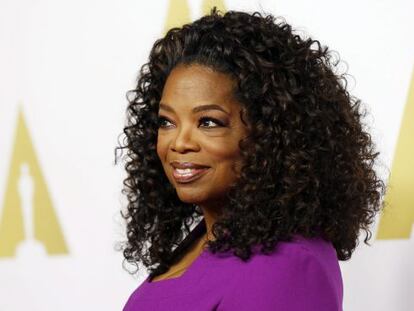 La presentadora y empresaria, Oprah Winfrey.
