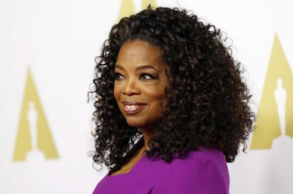 La presentadora y empresaria, Oprah Winfrey.