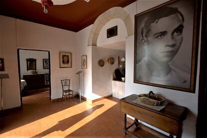 Vista de la casa-museo de Miguel Hernández en Orihuela, en una imagen cedida por Joan Antoni Vicent.