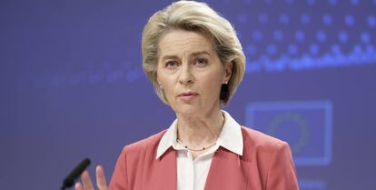 La presidenta de la Comisión Europea, Ursula von der Leyen.