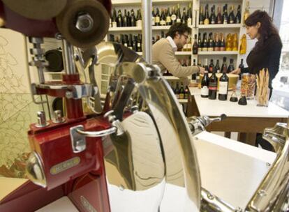 Tienda de la Academia del Gusto, en Madrid.