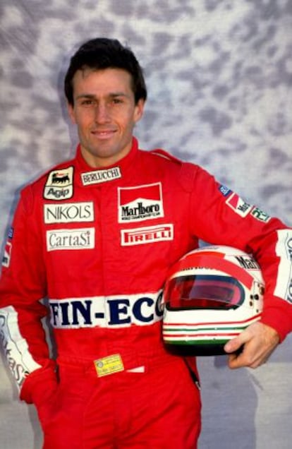 El piloto de f&oacute;rmula 1, Andrea de Cesaris