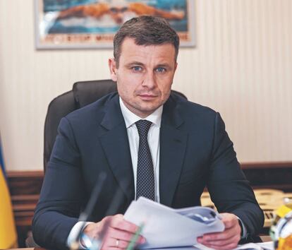 El ministro de Finanzas de Ucrania, Sergii Marchenko.