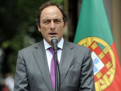 Paulo Portas, el dimisionario ministro de Exteriores.